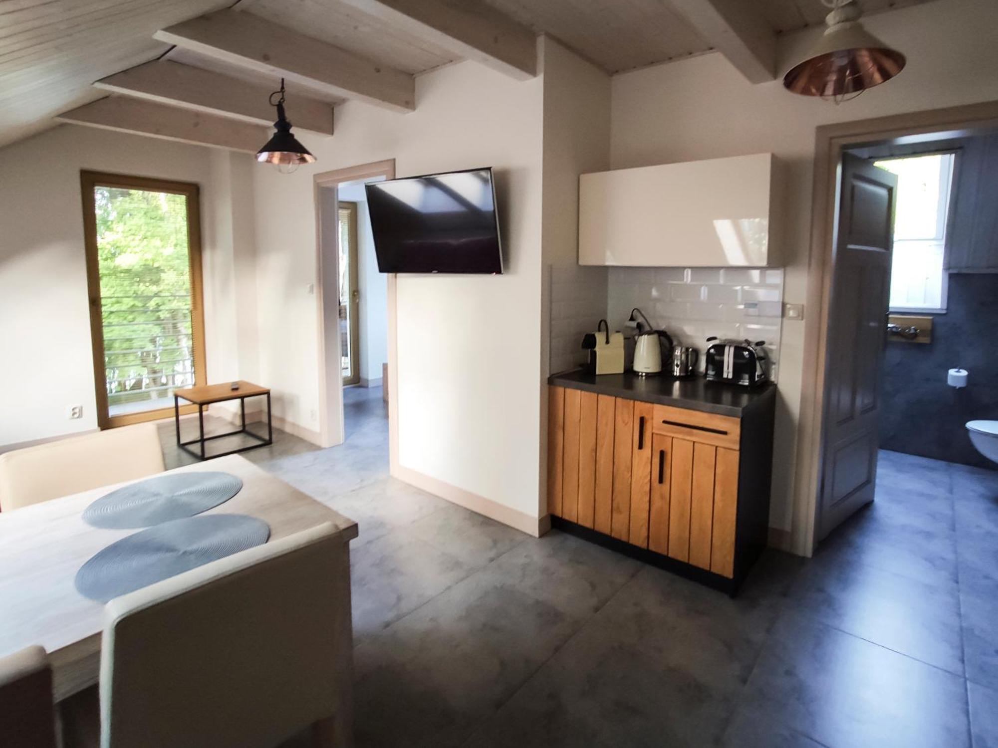 Mazursko - Komfortowe Apartamenty Nad Jeziorem, Sauna, Kominki Na Parterze Kretowiny Habitación foto